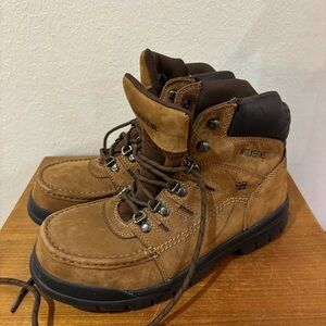 Wolverine Potomac English Moc Steel-Toe Leather Work Boot W04349 Men's 9.5 M